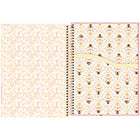 Hilroy - Cahier À Couverture Rigide, Abeilles - 160 Pages - 10-7/8 po H x 7-7/8 po l, Blanc-Papier blanc 