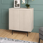 Hudson&Canal - Meuble d'appoint Whitman 28 po de largeur - Blanc aulne-Caractéristiques assemblage facile
