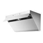 Fotile - JQG9015W Hotte aspirante à ventilation inclinée - 36 po - Blanche-Moteur à courant continu