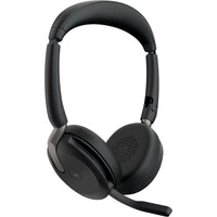 Jabra - Evolve2 65 Flex Link380C MS Stéréo-Type de casque : casque supra-auriculaire stéréo sans fil