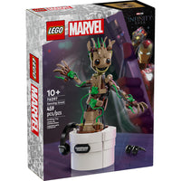 LEGO - Super Hero Dancing Groot - 459 pièces-Ce jouet Groot à construire est articulé pour une action animée