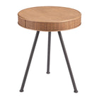 Zuo - Stuart Table d’appoint - Naturel-Dimensions: 18,7 po L x 18,7 po L x 23,2 po H