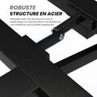 MotionGrey - Cadre de lit réglable Queen - Base de lit électrique avec télécommande filaire et réglage tête/pieds - Queen - Noir-4