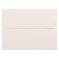 JAM Paper - Enveloppes d'invitation Strathmore A6 - 4,75 po x 6,5 po - Vélin blanc naturel - 50/paquet (30243I)-Vélin blanc naturel
