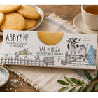 Abbye - biscuits artisanaux pur beurre au sel de mer d’Ibiza 140 g - paquet de 2-Rehaussés de sel marin d’Ibiza pour un équilibre entre saveurs sucrées et salées