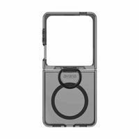 Avana - Étui Ice avec MagSafe et anneau pour Galaxy Z Flip 7 – Cendre-Fabriqué avec des matériaux 100 % recyclés