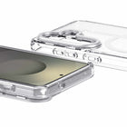 Avana - Étui Starlight avec aimants pour Samsung Galaxy S26, Argent-Encoche pour charms ou lanière