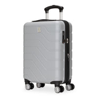 Travelpro - Odyssey 19.5 po Valise de Cabine Rigide à Roulettes Pivotantes - Gris Nuage-L'extérieur rigide, léger mais résistant, protège vos effets personnels sans vous alourdir