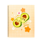 Hilroy - Cahier Avocat - 160 Pages - 10-1/2 po H x 8-5/8 po l, Orange-Couverture avant et arrière semi-rigide 