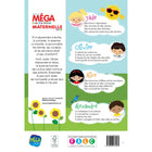 Mega Editions - Livre D'Activites Maternelle 4-6 - 12,26 po L x 8,20 po l x 0,71 po H - Rouge - Français-Multicolor, couverture rigide