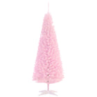 HOMCOM - Arbre de Noël - arbre de Noël fin avec branches réalistes-L'arbre de Noël artificiel a un style fin 