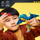 LEGO - Jurassic World Bébé dinosaure : le ptéranodon-L’ensemble de construction comprend des modèles de bébé dinosaure et de poulpe en briques