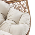 Modway - Encase Terrasse extérieure Rotin Chaise à balançoire - Beige cappuccino-9