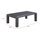 Zuo - Rolig Table basse - Noir-6