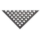 Edgewood - Tapis Série Competitor Anti-Fatigue Léger à Surface Ouverte - 3 pi l x 5 pi L x 9/16 po P - Noir-Parfait pour les cuisines, les ateliers de mécanique, l'industrie manufacturière, l'industrie pétrolière et gazière