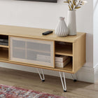 Modway - Nomad 59 po Meuble TV, Chêne-Noyau en nid d’abeille