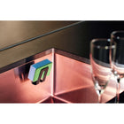 Happy Sinks - Porte-éponge, biocomposite noir-Matériau : Biocomposite, aimants