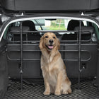 PawHut - Barrière de voiture pour chien, clôture réglable pour VUS - noir-Construction et matériaux robustes pour une durabilité longue durée 