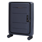 Tucci Italy - Davanti 26 po bagages enregistrés rigides durables - Gris bleuâtre-Design pliable – Se plie à plat pour un rangement sans tracas dans les garde-robes, sous les lits ou les coffres de voiture, et est idéal pour les voyageurs occasionnels ou les espaces limités