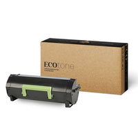 Ecotone - Lexmark Cartouche de toner reconditionnée Ecotone - Lexmark 66S1000 – Rendement standard – Noir-Couleur : Noir  