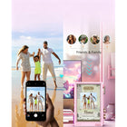 Divoom - Cadre photo numérique pixel art Times Frame - Rose-Suivi en temps réel : les adeptes des médias sociaux, les actions et les résultats sportifs en direct