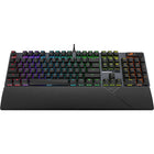 Clavier de jeu ASUS ROG Strix Scope II avec commutateurs mécaniques linéaires ROG NX Snow - Noir-Mousse insonorisante