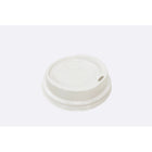 Eco-systems - Couvercles pour gobelets chauds - 10-20 oz - Dôme - PS Blanc - Paquet de 1000-Fabriqué en polystyrène blanc