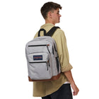 Jansport - Sac a dos Cool Student - 34 L - Gris Profond-Poche utilitaire avant avec organiseur