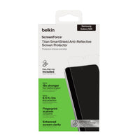 Belkin - Protection d'écran antireflet ScreenForce Titan SmartShield pour Samsung Galaxy S26-Compatibilité avec le Samsung Galaxy S26