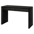Hudson&Canal - Bureau Pembroke 48'' - Grain noir-La capacité de poids maximale est de 40 lb, chaque tiroir peut contenir 15 lb