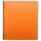 JAM PaperMD – Cartable à 3 anneaux Designders, 3/4 po, orange, 4/paquet-4