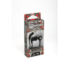 Wicked Audio – Écouteurs intra-auriculaires Brawl, ceinture noire (WI1300)-Prise casque standard de 3,5 mm, filaire