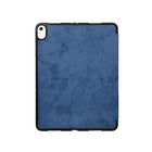 Étui JCPal DuraPro avec porte-crayon pour iPad 10,2" (Modèle 2019/2020/2021) - Bleu Saphir-Étui de protection bleu saphir et porte-crayon Apple intégré