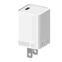 Scosche - adaptateur mural de recharge rapide USB-C Power Delivery 30 watts GaN Tech avec boches pliables - blanc-Sa technologie GaN evoluee favrise une recharge plus efficace et plus froide