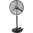 Matrix Industrial - Ventilateur non oscillant de 30" sur socle avec roulettes-Roulettes de 2,5" facilitant les déplacements