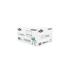 Globe Commercial - Serviettes pliées simples SF250WHT - Blanches - 250 feuilles/paquet - Paquet de 16-Solide et absorbant pour sécher efficacement les mains