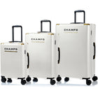 Champs - Luxe Ensemble de Bagages 3 Pièces - Ivoire-Système d'expansion sur toutes les mallettes