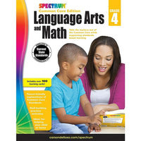 Livre numérique : Spectrum - Spectrum Language Arts and Math, 704693-EB, 4e année-Vous recevrez deux courriels : le premier confirmant la totalité de votre commande et le second comportant un lien de téléchargement. Vous pourrez utiliser le lien de téléchargement immédiatement ou plus tard, comme vous le voulez.