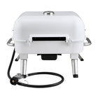 Kenmore - Barbecue de table rétro à 2 brûleurs - perle-Boîtier de combustion de 18 po x 15 po.