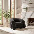Zuo - Havn Fauteuil d’appoint - Noir-Supporte jusqu'à 350 lb