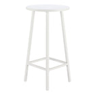 Zuo - Ren Table de bar - Blanc-Garantie limitée de 3 ans
