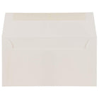 JAM Paper Enveloppes Strathmore nº 7,75 (3,88 x 7,5 po), vélin blanc lumineux, 500/pqt-Enveloppe en papier vélin d’un blanc lumineux