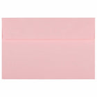 JAM Paper - Enveloppes d'invitation colorées A9 avec fermeture autocollante - 5 3/4 x 8 3/4 - rose clair - Paquet de 100-Cette enveloppe est fabriquée à partir de papier de 60 lb, a une finition lisse et une fermeture à bande adhésive Peel & Seal !