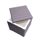 Dura Housewares - glacière carrée Nova - gris-5