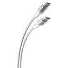 Scosche - Strikeline USB-C magnétique vers USB-C 6 pieds - Blanc-Les aimants permettent un diamètre de câble réglable
