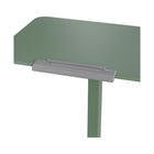 Seville Classics - 25,6 po W Chariot de bureau mobile inclinable à vérin pneumatique - Vert sauge-Supporte un poids total allant jusqu à 16 kg réparti uniformément