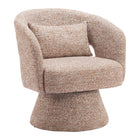 Zuo - Liva Chaise pivotante - Brun givré-Assemblage requis