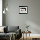 Frameworth - Darryl Sittler Maple Leafs de Toronto Match de 10 points - 50e anniversaire - Impression encadree - 26 po l x 22 po H-Produit sur papier photo de qualite superieure avec un encadrement de qualite professionnelle pour un affichage durable