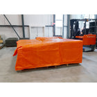 Kleton - Bâches isolées - Polyéthylène - Orange - 20 pi x 12 pi - 8 mils-Enveloppe en polyéthylène résistante et imperméable