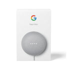 Google - Nest Mini 2e génération, craie-Vous pouvez accrocher le Nest Mini directement au mur, que ce soit dans votre cuisine, votre chambre à coucher, votre salle de séjour ou votre entrée (Une prise de courant à proximité est requise). Il est facile à fixer et à atteindre, et n'est jamais encombrant